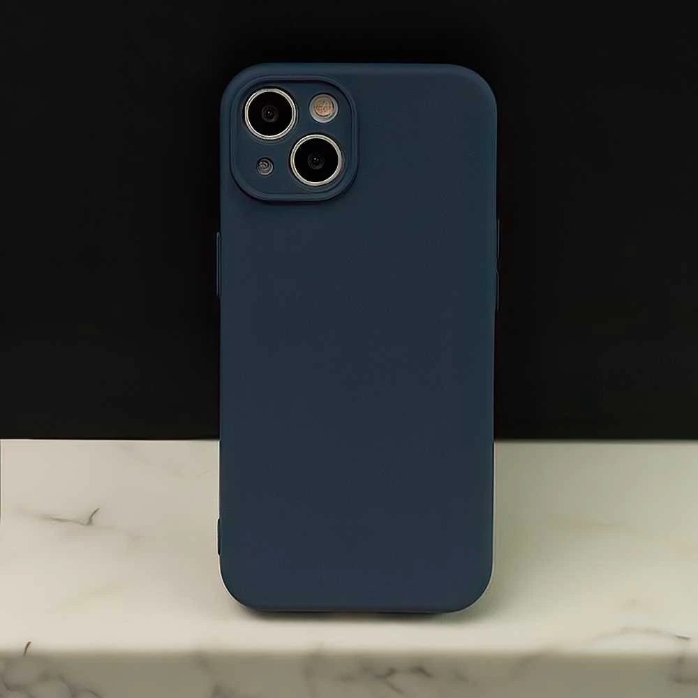 TFO TelForceone Silikoninis Xiaomi Redmi A3 4G (Global) dark dėklas telefonui mėlynos spalvos