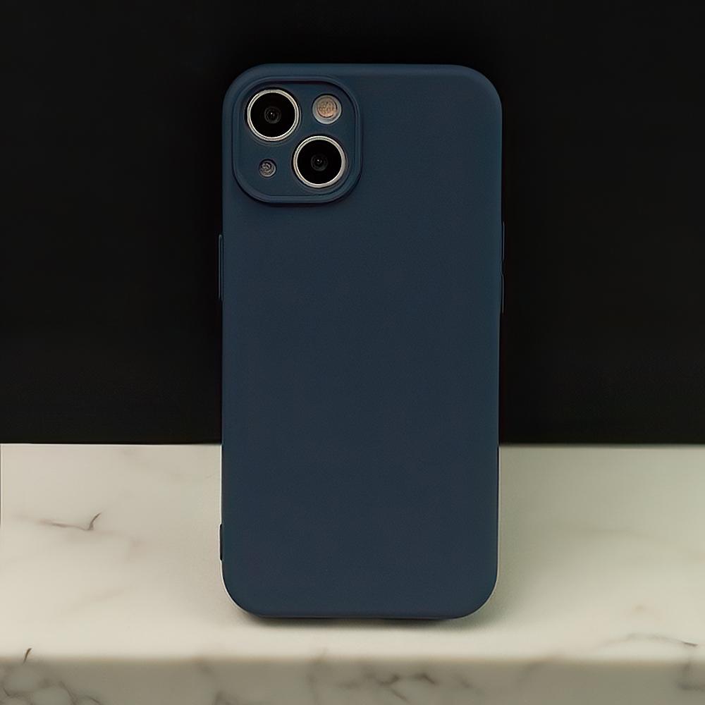 iLike Silikoninis dėklas Xiaomi Redmi 12c / Redmi 11a, tamsus mėlynas