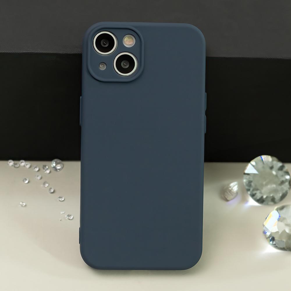 iLike Silikoninis dėklas Xiaomi Redmi 12c / Redmi 11a, tamsus mėlynas