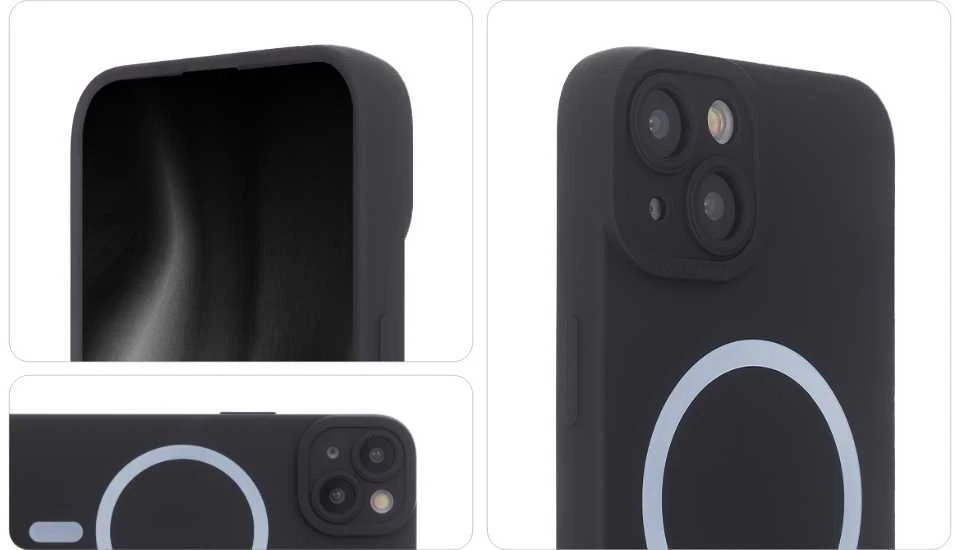Dėklas Tecto Shield Telforceone Silicon Soft Mag Samsung S24 Plus cover juodas