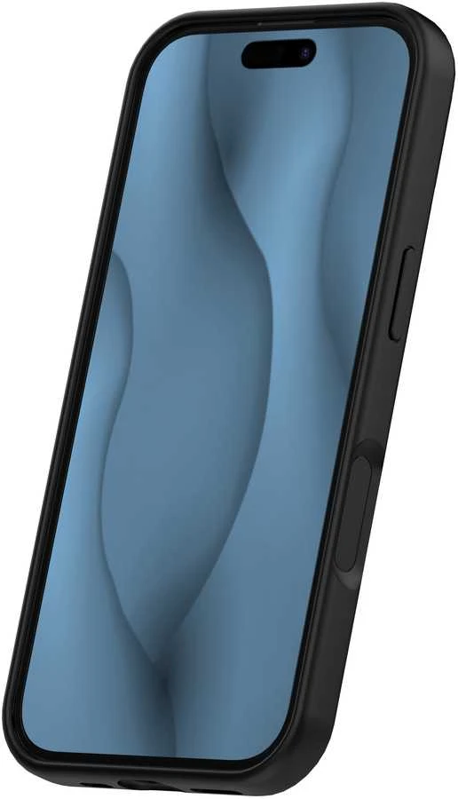 TFO Telforceone Silikoninis plonas „Mag“ dėklas, skirtas „iPhone 17 6,3“ / 18 6,3“; juodas