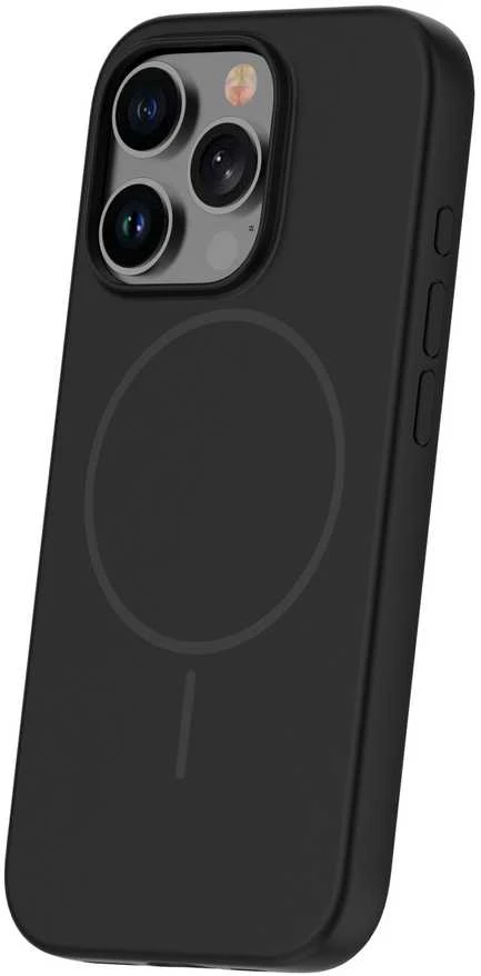 TFO Telforceone Silikoninis plonas „Mag“ dėklas, skirtas „iPhone 14 Pro 6,1“; juodas