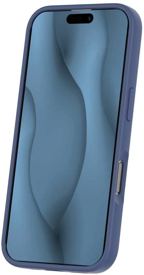 TFO Plonas silikoninis Mag dėklas, skirtas iPhone 16 6,1" tamsiai mėlynas