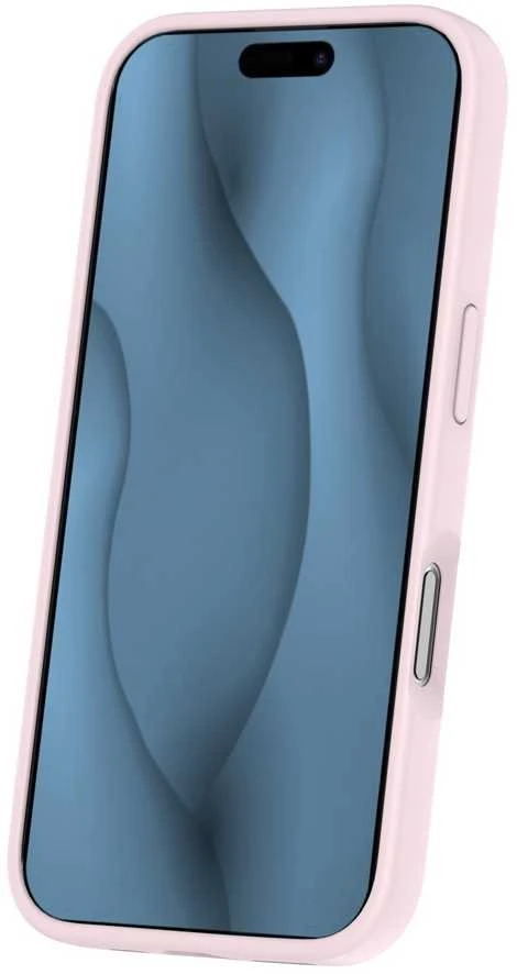 TFO Plonas silikoninis Mag dėklas, skirtas iPhone 16 Pro Max 6,9", šviesiai rožinis