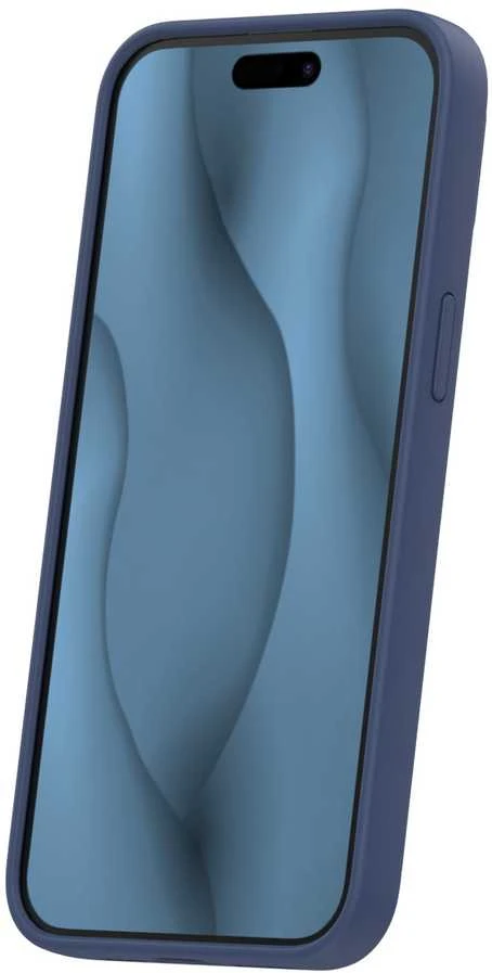 TFO Plonas silikoninis Mag dėklas, skirtas iPhone 16 Pro 6,3" tamsiai mėlynas