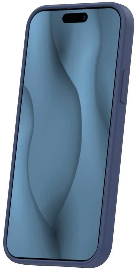 TFO Plonas silikoninis Mag dėklas, skirtas iPhone 12 / 12 Pro 6,1" tamsiai mėlynas