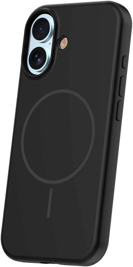 TFO Telforceone Silikoninis plonas „Mag“ dėklas, skirtas „iPhone 17 6,3“ / 18 6,3“; juodas