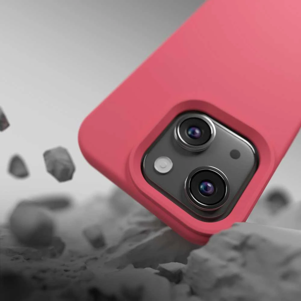 Etteri Telforceone silikoninis dėklas Apple iPhone 11 avietinis
