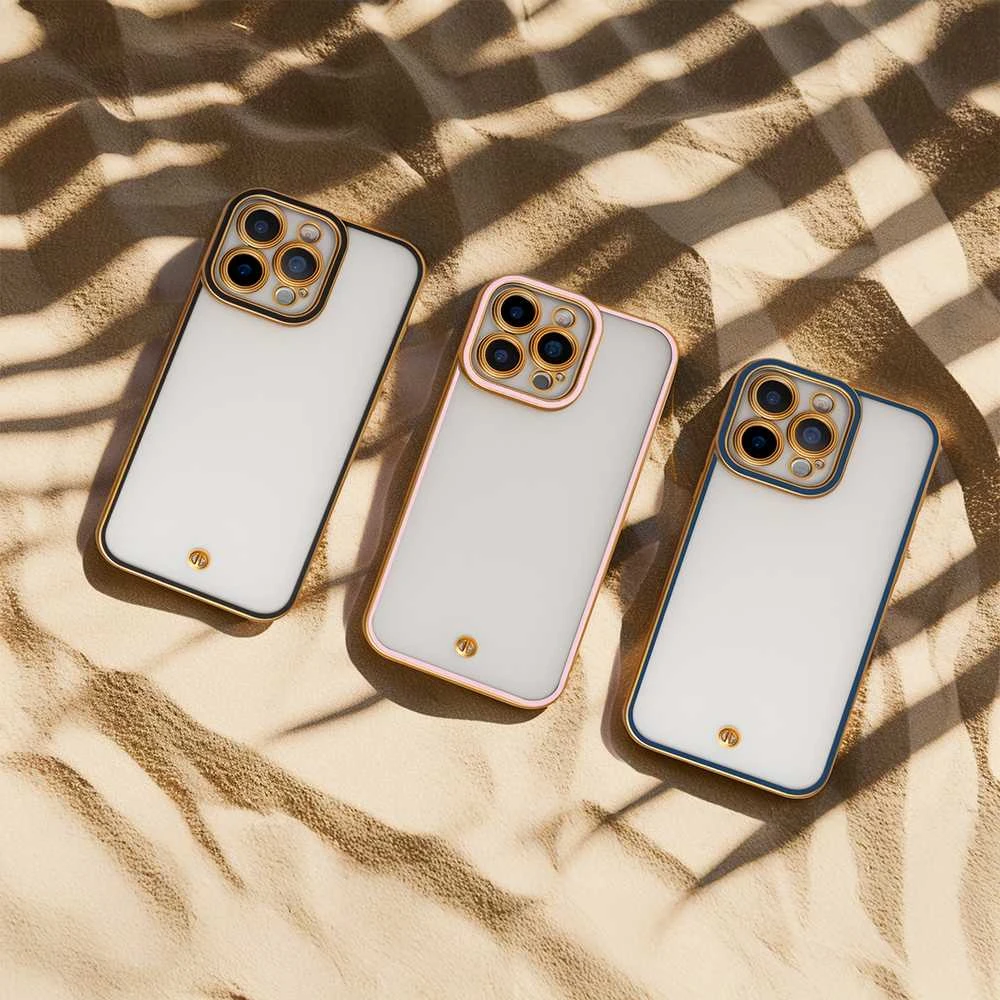 TFO Silky Gold dėklas, skirtas Xiaomi Redmi 14C 4G/ 14C 5G / Redmi A4 / POCO C75, mėlynas