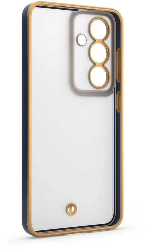 TFO Silky Gold dėklas, skirtas Xiaomi Redmi 14C 4G/ 14C 5G / Redmi A4 / POCO C75, mėlynas
