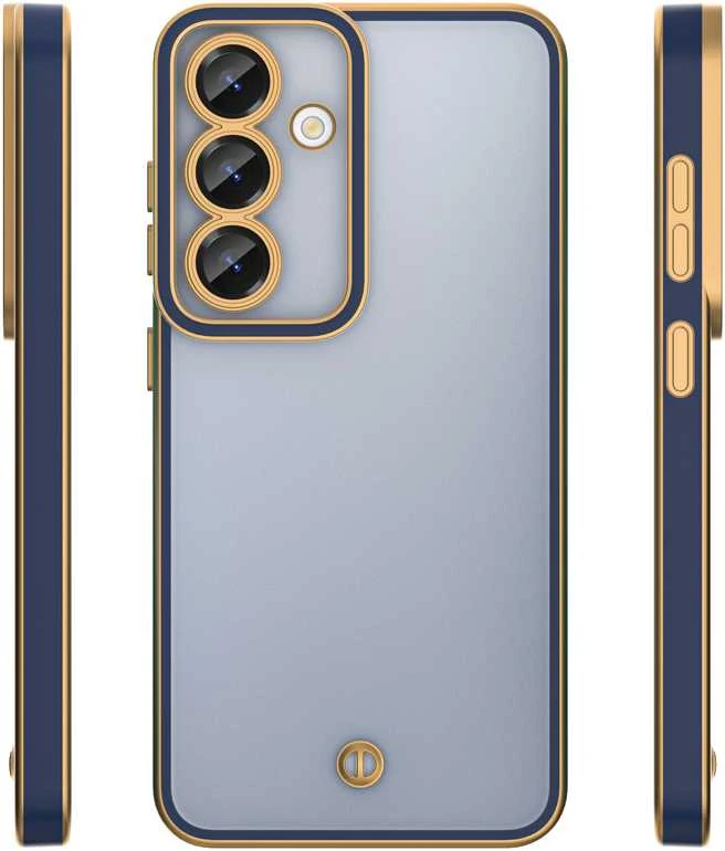 TFO Silky Gold dėklas, skirtas Xiaomi Redmi 14C 4G/ 14C 5G / Redmi A4 / POCO C75, mėlynas