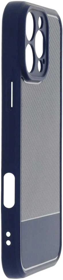 TFO Telforceone „Simple Carbon“ dėklas, skirtas „iPhone 12 6,1“; mėlynas