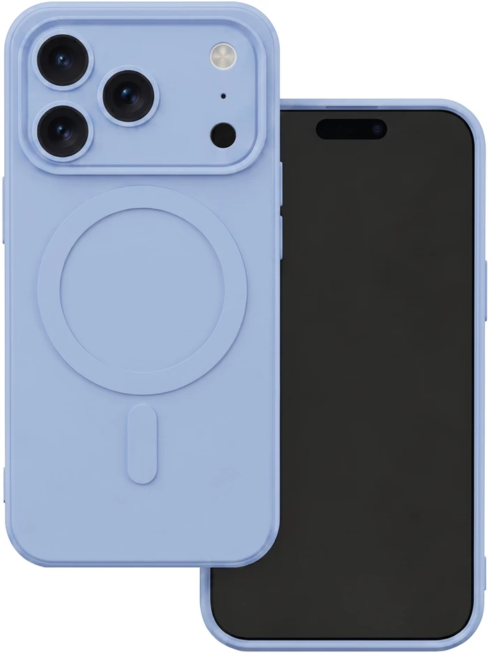 TFO Simple Color Mag dėklas, skirtas iPhone 17 Pro 6,3" / 18 Pro 6,3" šviesiai mėlynas