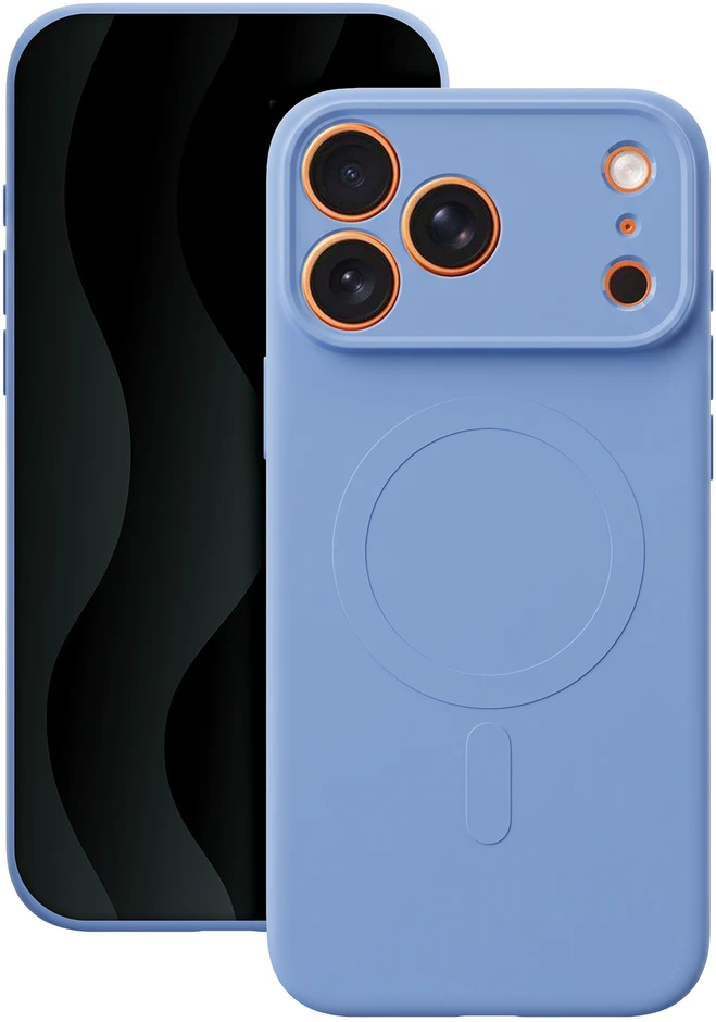 TFO Simple Color Mag dėklas, skirtas iPhone 17 Pro Max 6,9" / 18 Pro Max 6,9" šviesiai mėlynas