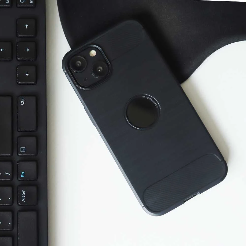 Dėklas iLike Telforceone Simple Juodas case for Samsung Galaxy A70