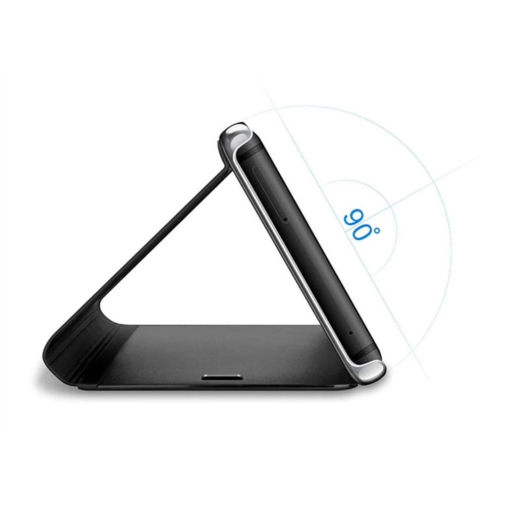 TelForceone Smart Clear View dėklas skirtas Xiaomi Redmi 10A, juodas