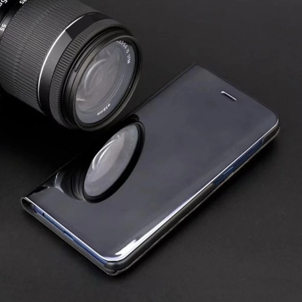 TelForceone Smart Clear View dėklas skirtas Xiaomi Redmi 10A, juodas