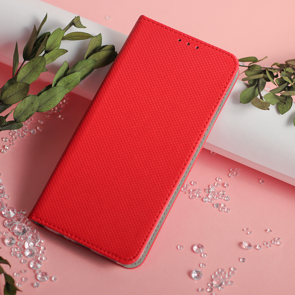 iLike atverčiamas dėklas skirtas Xiaomi Redmi 9C, raudonas