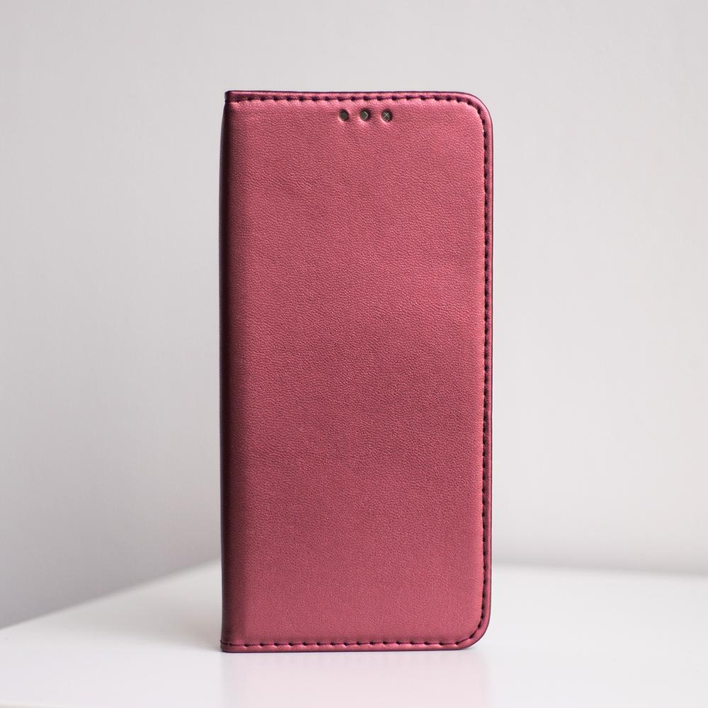 iLike TelForceone Išmanusis magnetinis dėklas, skirtas Xiaomi 12 5G / 12X 5G / 12S 5G bordo spalvos