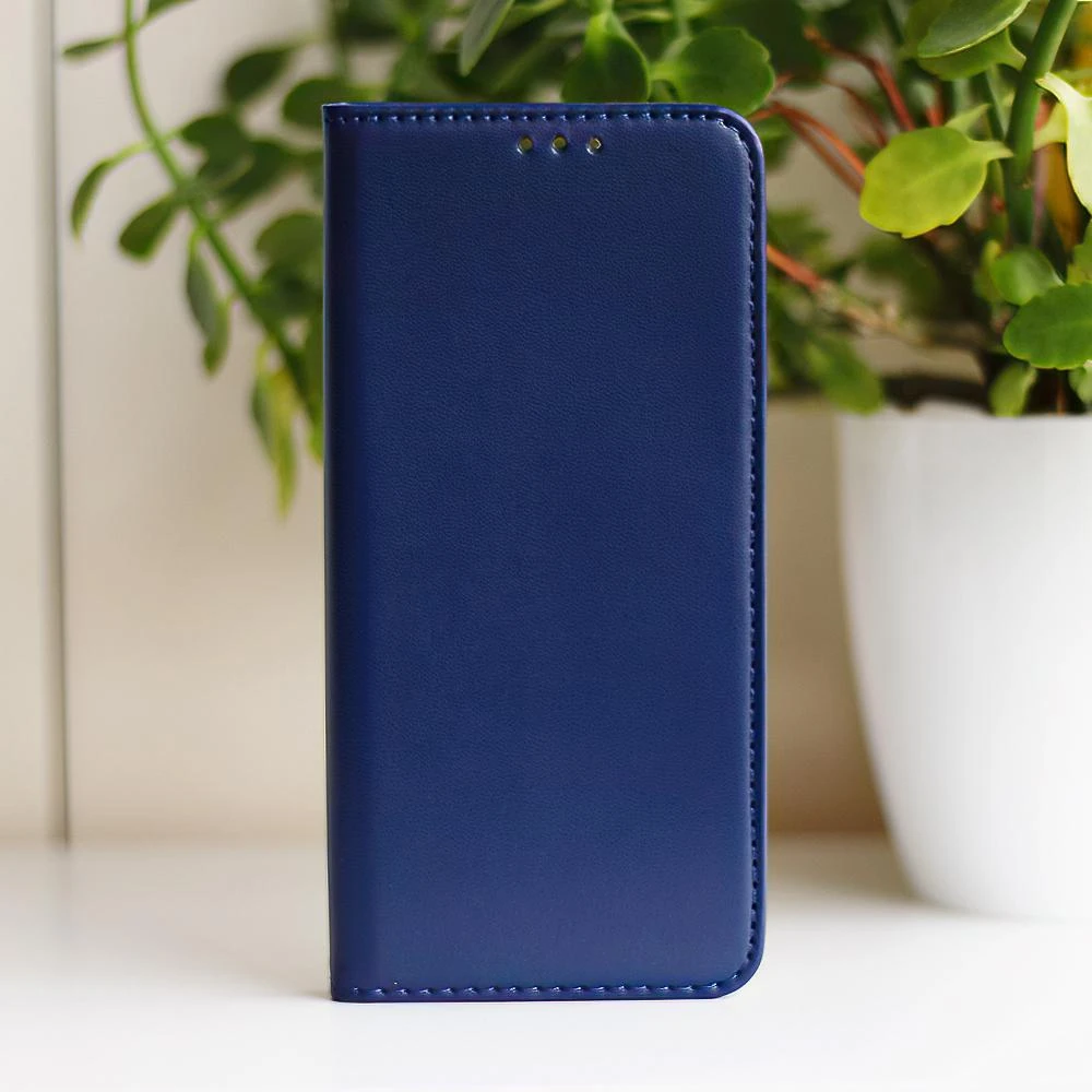 Reach Dėklas Smart Magnetic Xiaomi Note 11T 5G/Poco M4 Pro 5G/Note 11 5G (China) tamsiai mėlynas