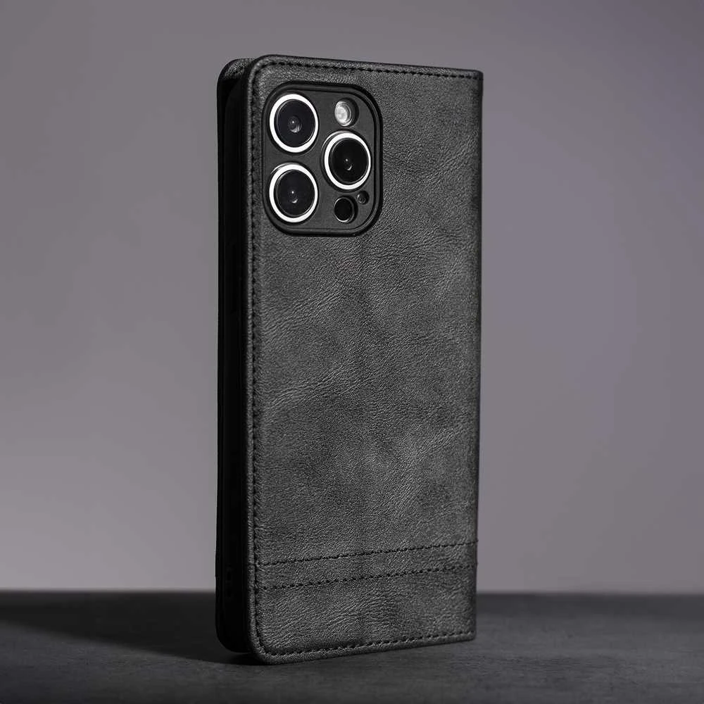 TFO Telforceone „Smart Seam“ dėklas, skirtas „iPhone 17 Pro Max 6,9“; juodas