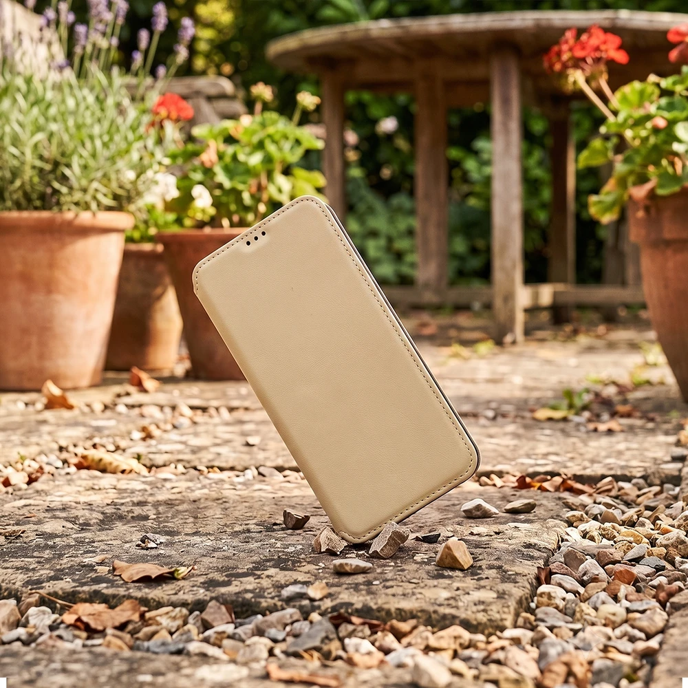 Dėklas Telforceone Smart Touch case for Honor 600 beige