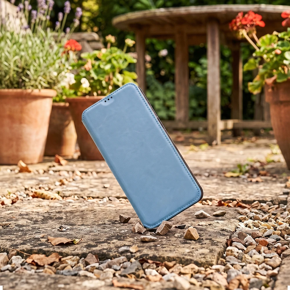 Dėklas Telforceone Smart Touch case for Samsung Galaxy A12 / M12 light mėlynas
