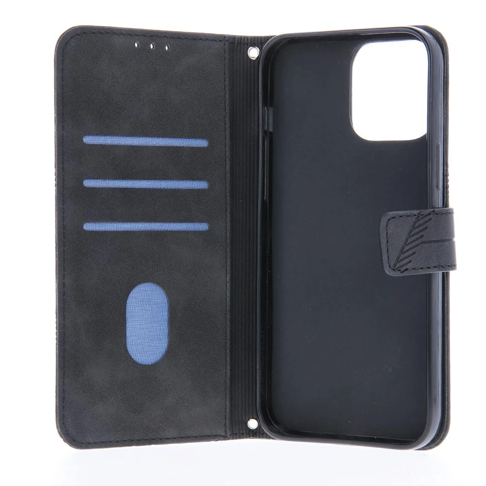 TelForceone Smart Trendy Porto dėklas skirtas Apple iPhone 14 6,1'', juodas