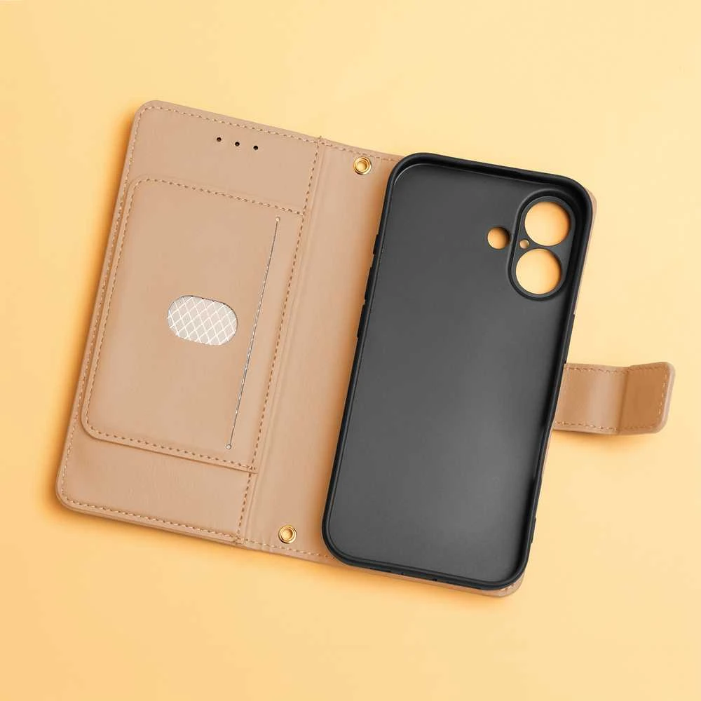TFO Telforceone „Smart Triangle“ dėklas, skirtas „iPhone 17 Pro Max 6,9“; rudas