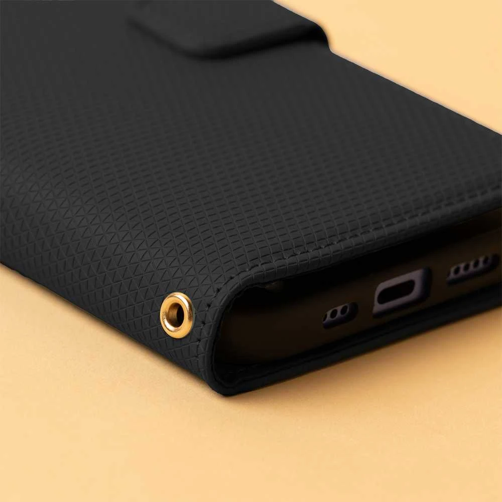 TFO Telforceone „Smart Triangle“ dėklas, skirtas „iPhone 17 Pro Max 6,9“; juodas