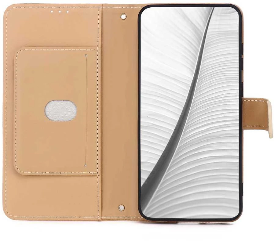 Dėklas TFO Telforceone Smart Triangle case for Xiaomi Redmi 14C 4G/ 14C 5G / Redmi A4 / POCO C75 ruda