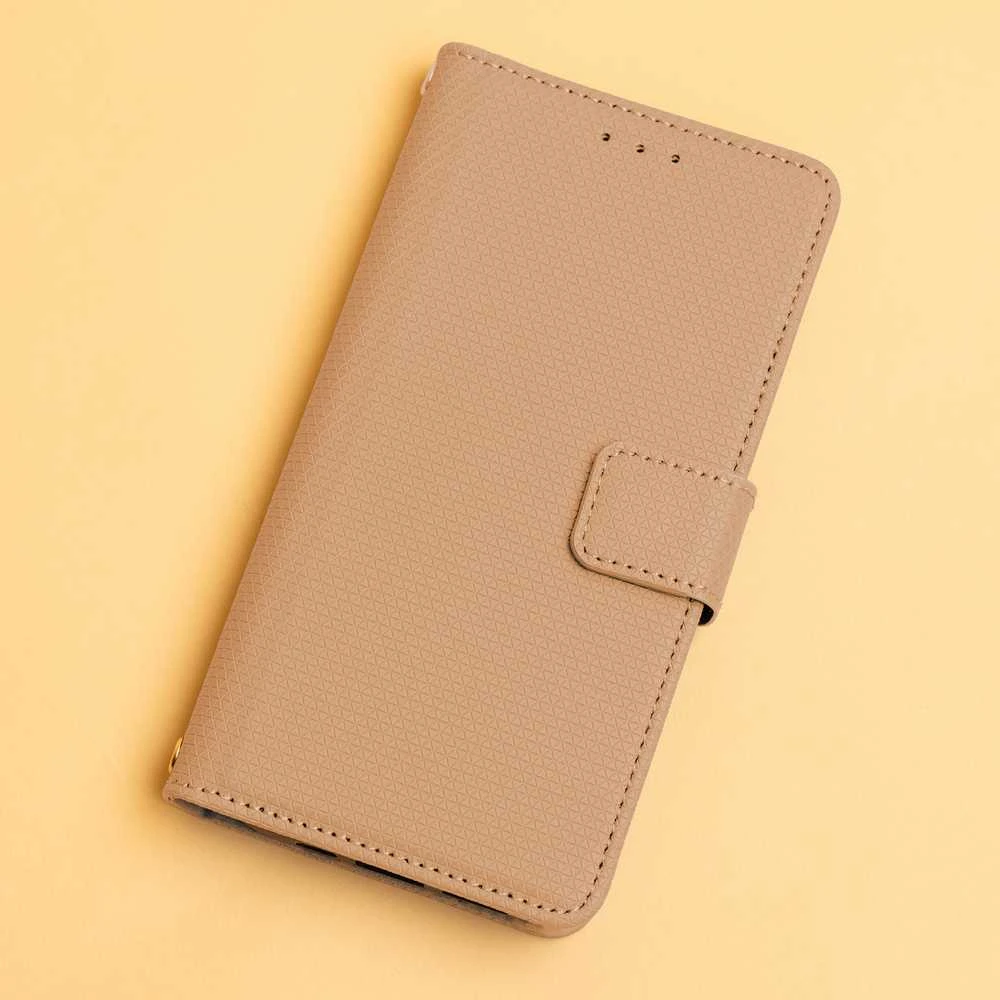 Dėklas TFO Telforceone Smart Triangle case for Xiaomi Redmi 14C 4G/ 14C 5G / Redmi A4 / POCO C75 ruda
