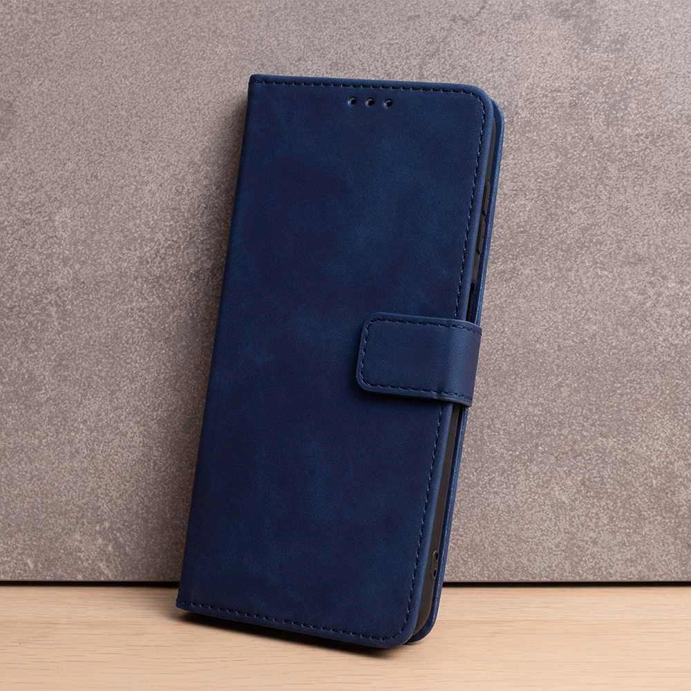 TFO Telforceone Smart Velvet dėklas, skirtas Samsung Galaxy A23 5G tamsiai mėlynas