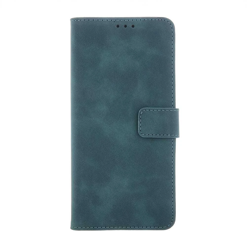 Dark Smart Velvet dėklas, skirtas iPhone 14 Pro 6,1" tamsiai žalias