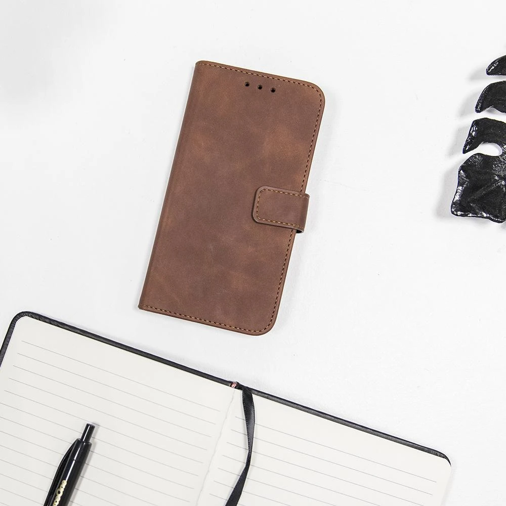 TFO Išmanusis „Velvet“ dėklas, skirtas Xiaomi Redmi 9C, rudas