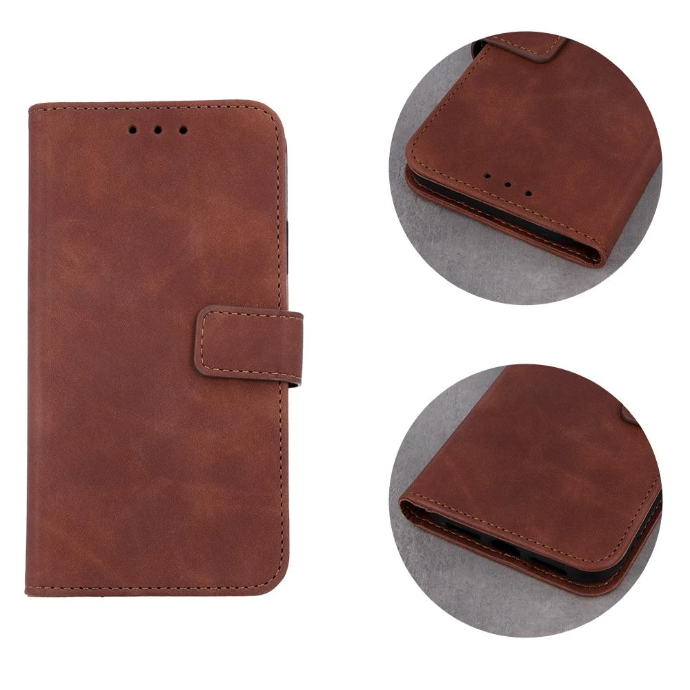 TFO Išmanusis „Velvet“ dėklas, skirtas Xiaomi Redmi 9C, rudas