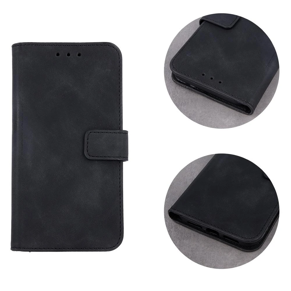 TFO „Smart Velvet“ dėklas, skirtas Xiaomi Redmi Note 10 / Redmi Note 10S, juodas