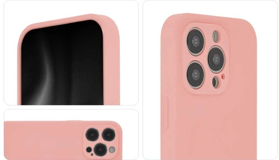 Tecto Shield Telforceone „Soft Touch Mag“ dėklas, skirtas „iPhone 13 6,1“; pastelinės rožinės spalvos