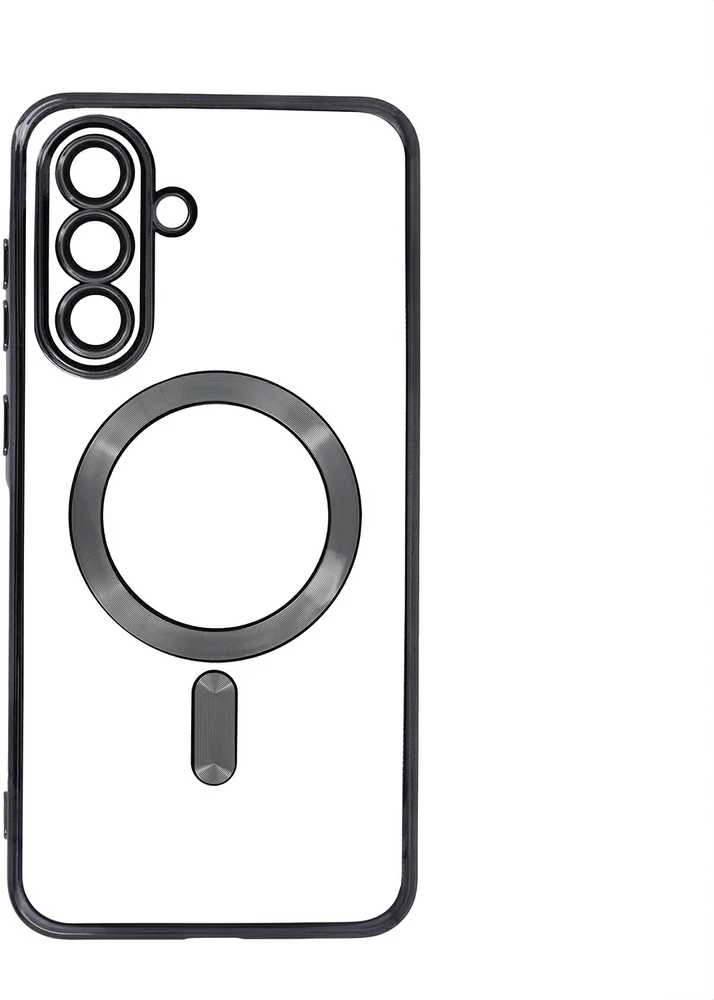 TFO Telforceone Spalvotas Chrome Mag dėklas Samsung Galaxy A56 5G juodas