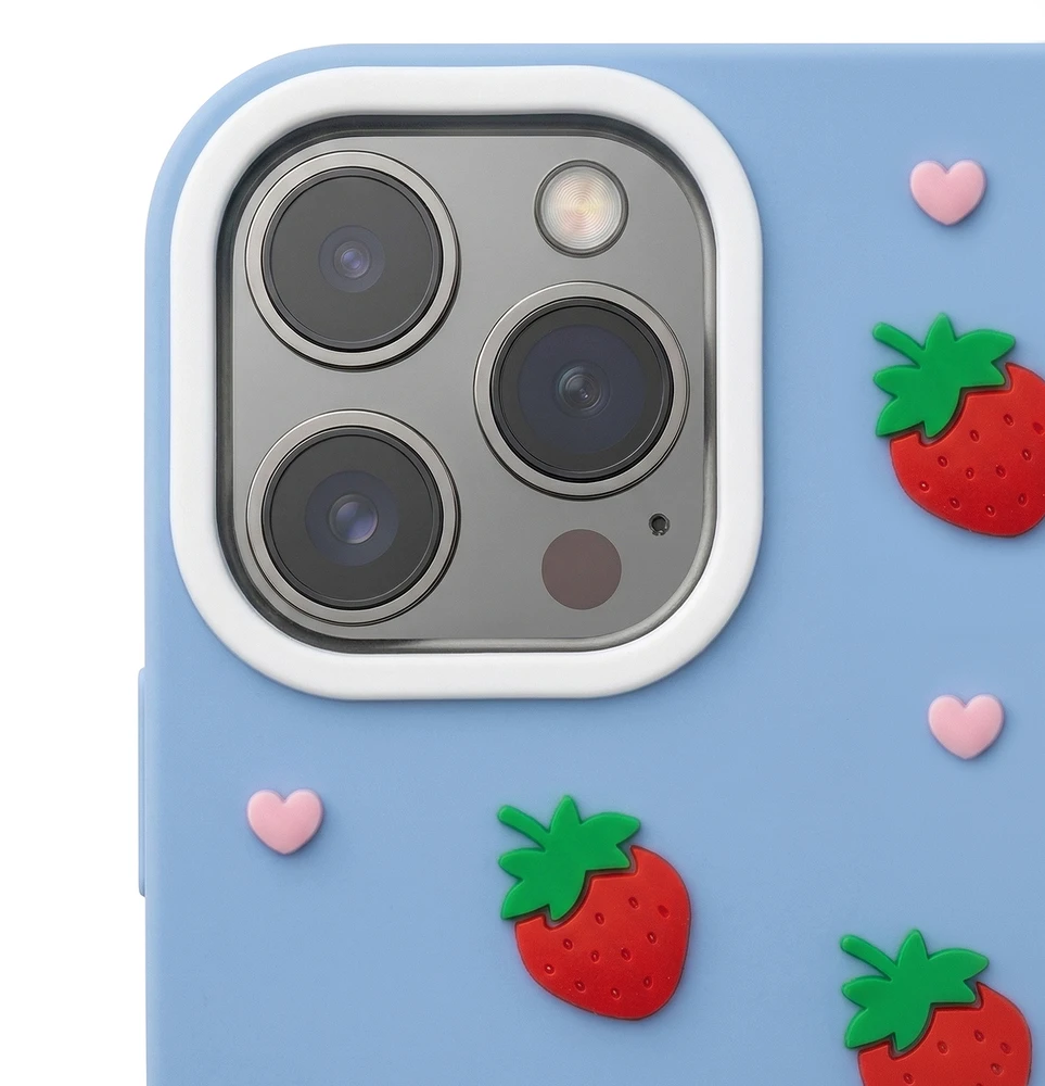 TFO Telforceone Braškių spalvos dėklas, skirtas „iPhone 11“, mėlynas