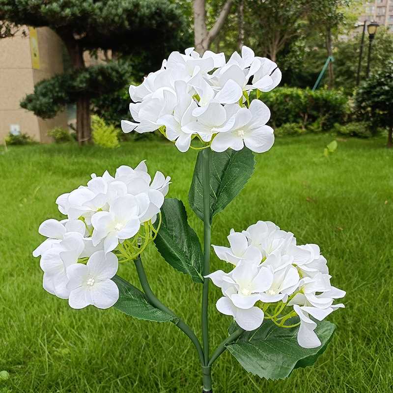 TelForceone SUNARI saulės lempa LED FLS-93 Hydrangeas 3000K 600mAh Li-Ion Forever Light