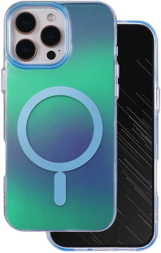 Telforceone „Tecto Shield Aurora“ dėklas, skirtas „iPhone 16 Pro 6,3“; mėlynas