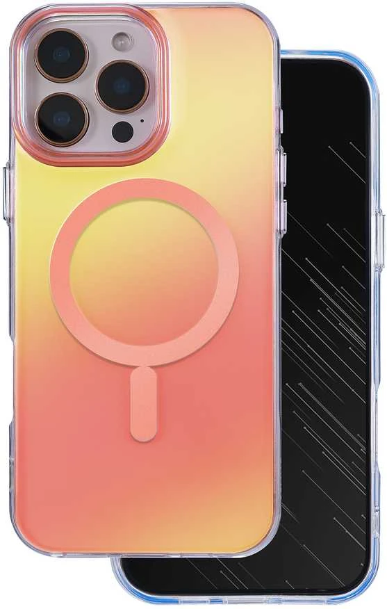 Telforceone „Tecto Shield Aurora“ dėklas, skirtas „iPhone 16 Pro 6,3“; rožinis