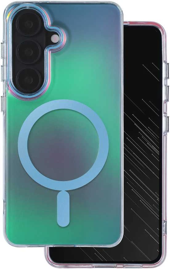 Telforceone „Tecto Shield Aurora“ dėklas, skirtas „Samsung Galaxy S26 Plus“, mėlynas