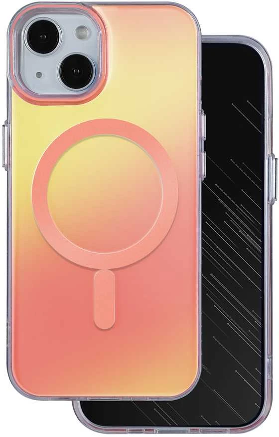 Telforceone „Tecto Shield Aurora“ dėklas, skirtas „iPhone 15 6,1“; rožinis