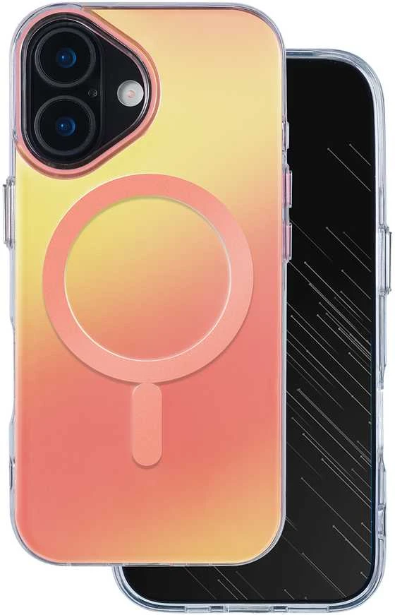 Tecto Shield Aurora dėklas, skirtas iPhone 17 6,3", rožinės spalvos
