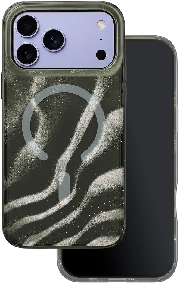 Dėklas Telforceone Tecto Shield Desert Mag case for iPhone 17 Pro Max 6,9" / 18 Pro Max 6,9" sidabrinis