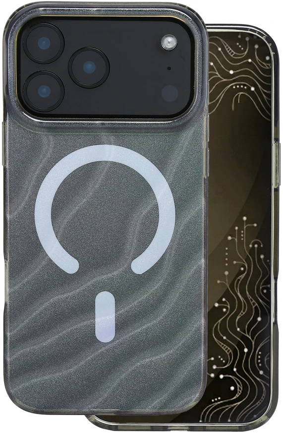 Dėklas Telforceone Tecto Shield Desert Mag case for iPhone 17 Pro Max 6,9" / 18 Pro Max 6,9" sidabrinis