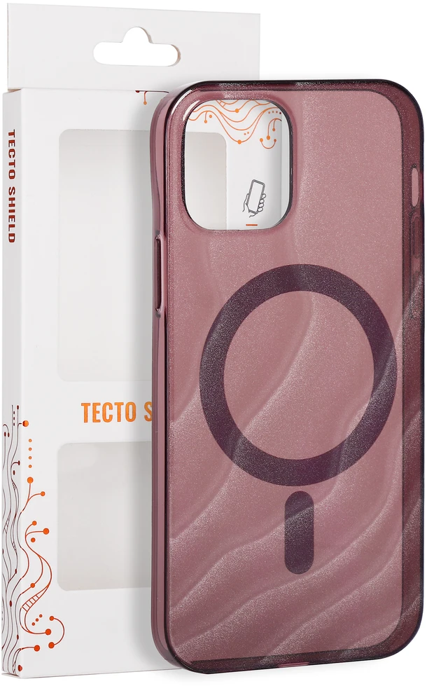 Dėklas Telforceone Tecto Shield Desert Mag case for iPhone 12 / 12 Pro 6,1" mahogany