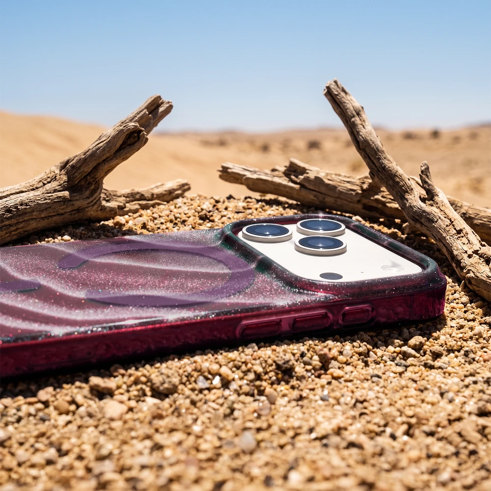 Dėklas Telforceone Tecto Shield Desert Mag case for iPhone 17 Pro Max 6,9" / iPhone 18 Pro Max 6,9" mahogany